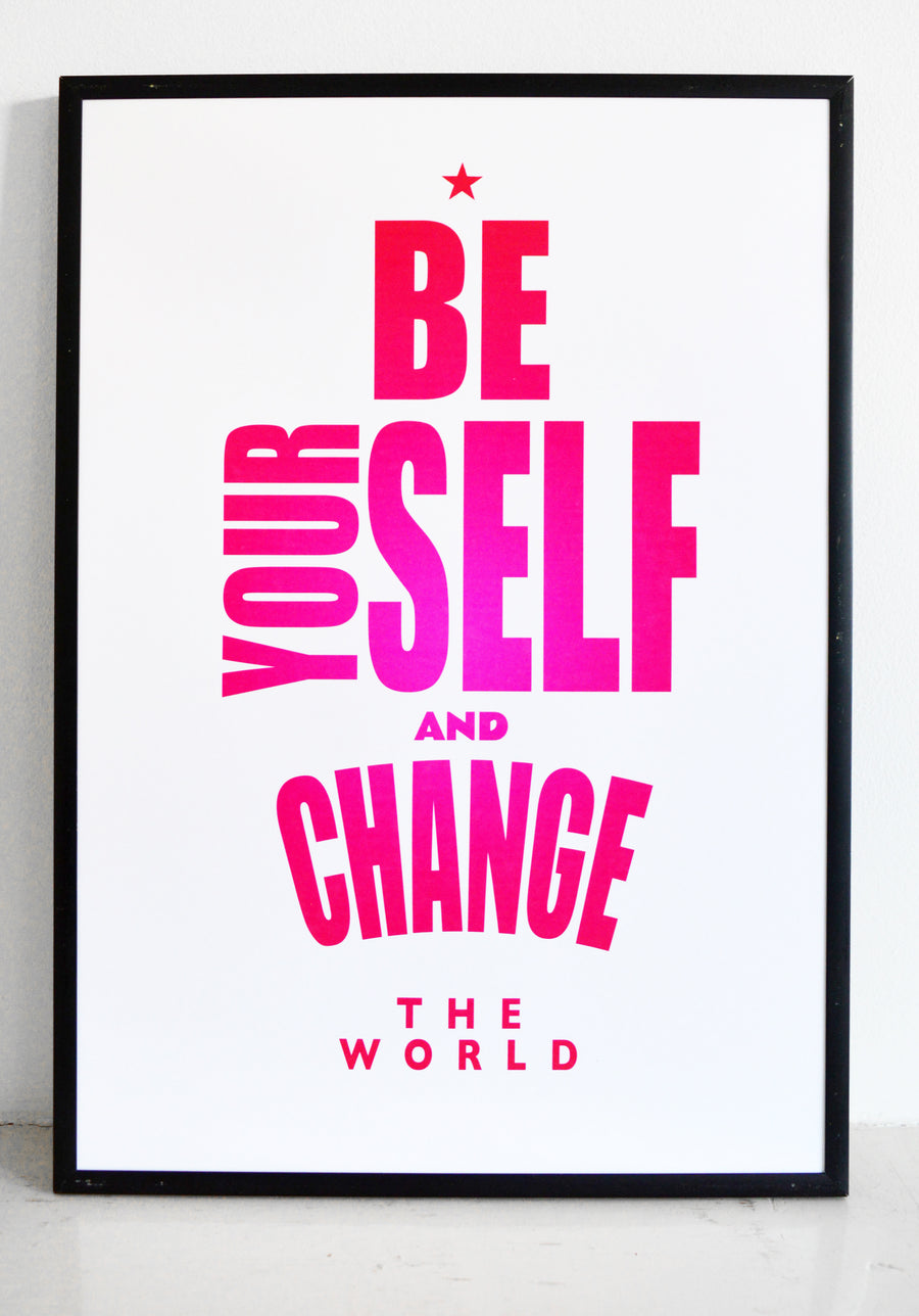 CHANGE THE WORLD, BE YOURSELF, ACTIVISM, AUTHENTICITY, TRANSACTIVISM,