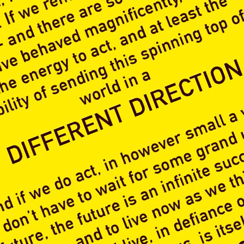 ANONYMOUS POSTCARD DROP