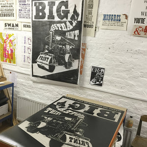 BIG STEAM PRINT with Ditchling Museum of Art and Craft
