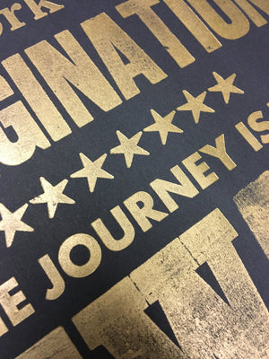 wanted poster, reward print, connection, passion, imagination, letterpress