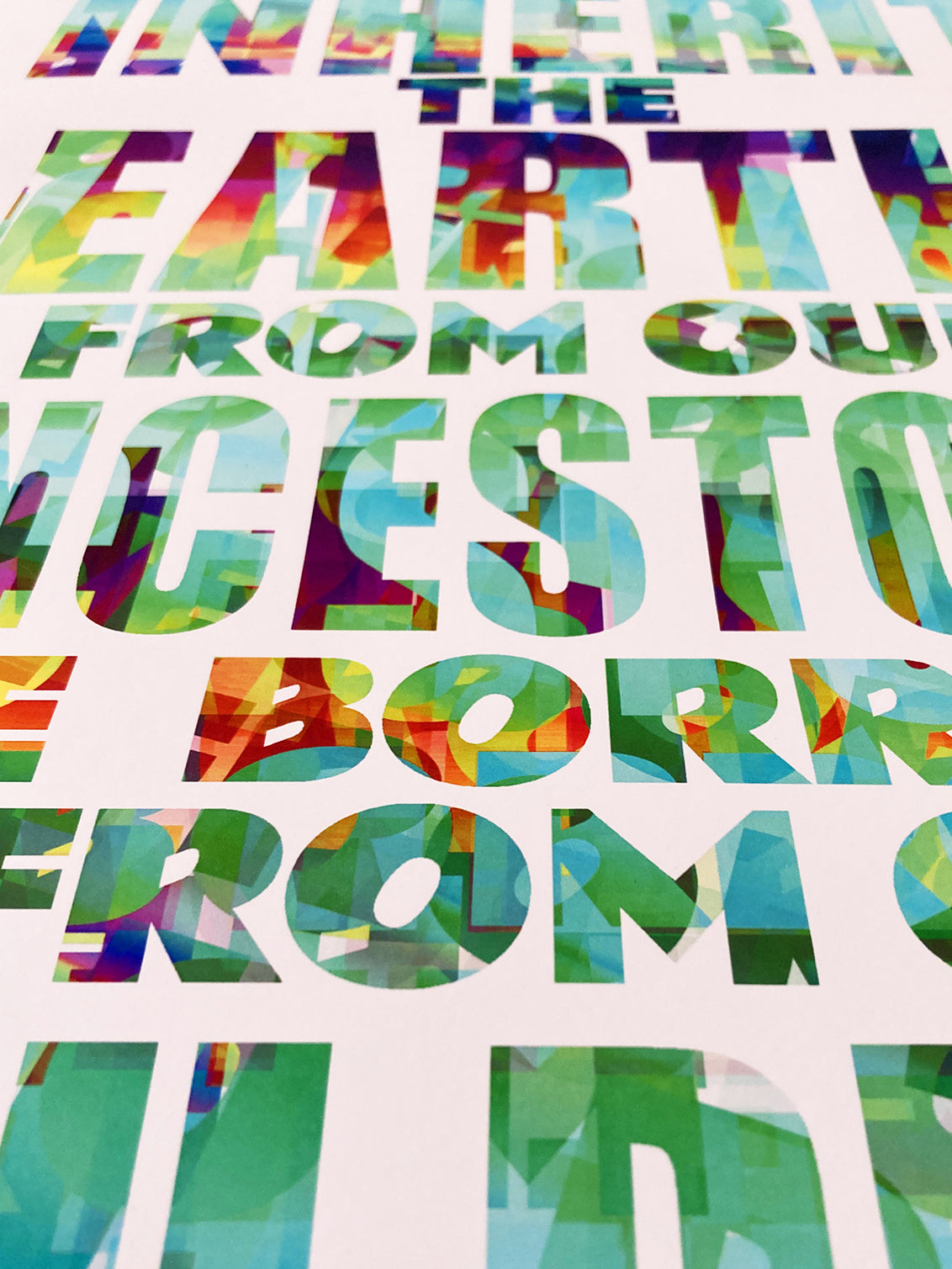 We Don't Inherit The Earth From Our Ancestors