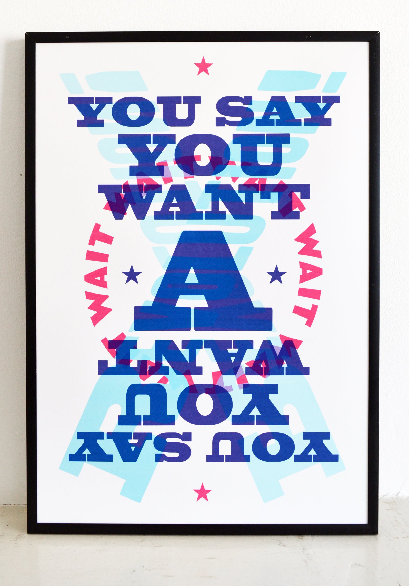 You Say You Want A Revolution