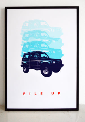 wall art, car print, top gear, jeep poster