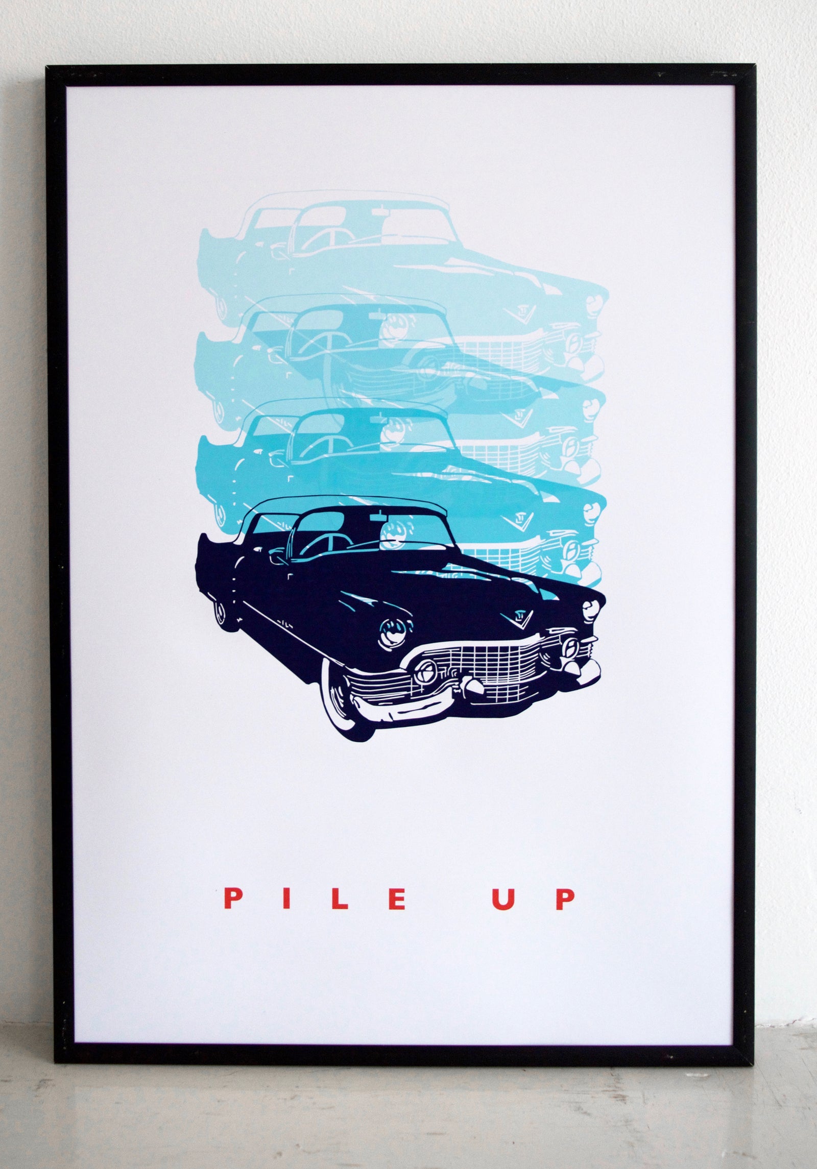 wall art, car print, top gear, vintage car, cadillac print