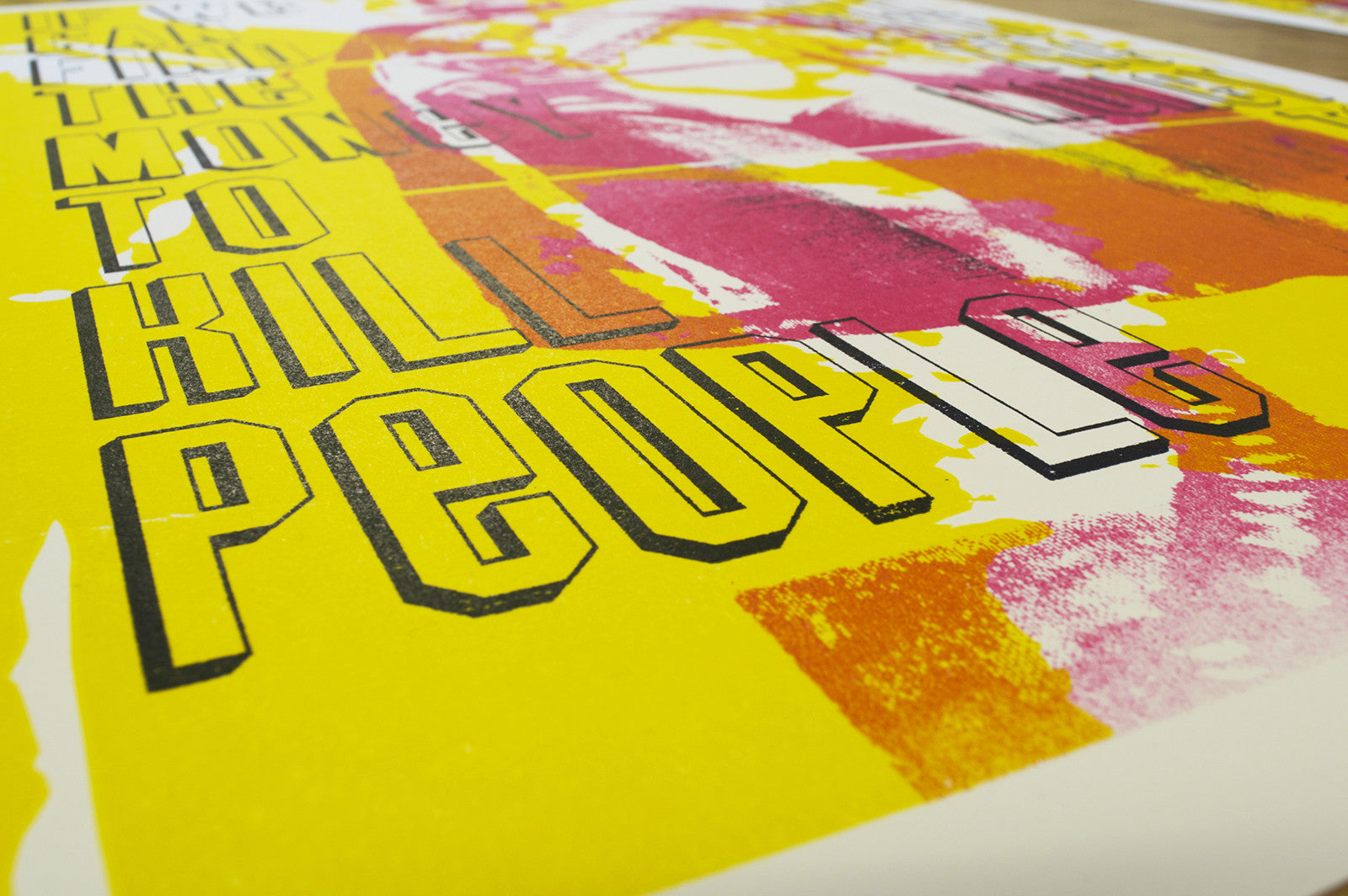 tony benn quote, wrestling,1960's wrestler, labour party, help people, activism, activism, political poster, election 2015, letterpress print, poster, art print, over printing, laser cut type, typography